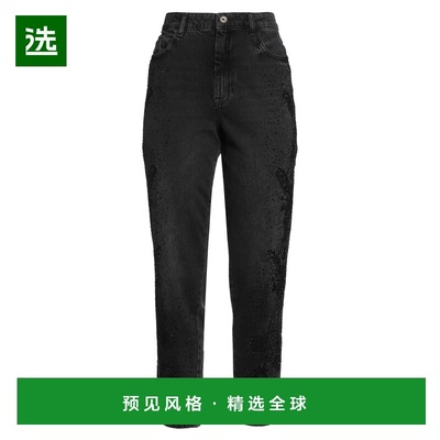 1h可退 香港直邮Patrizia Pepe 柏翠莎 佩佩 女士 牛仔长裤