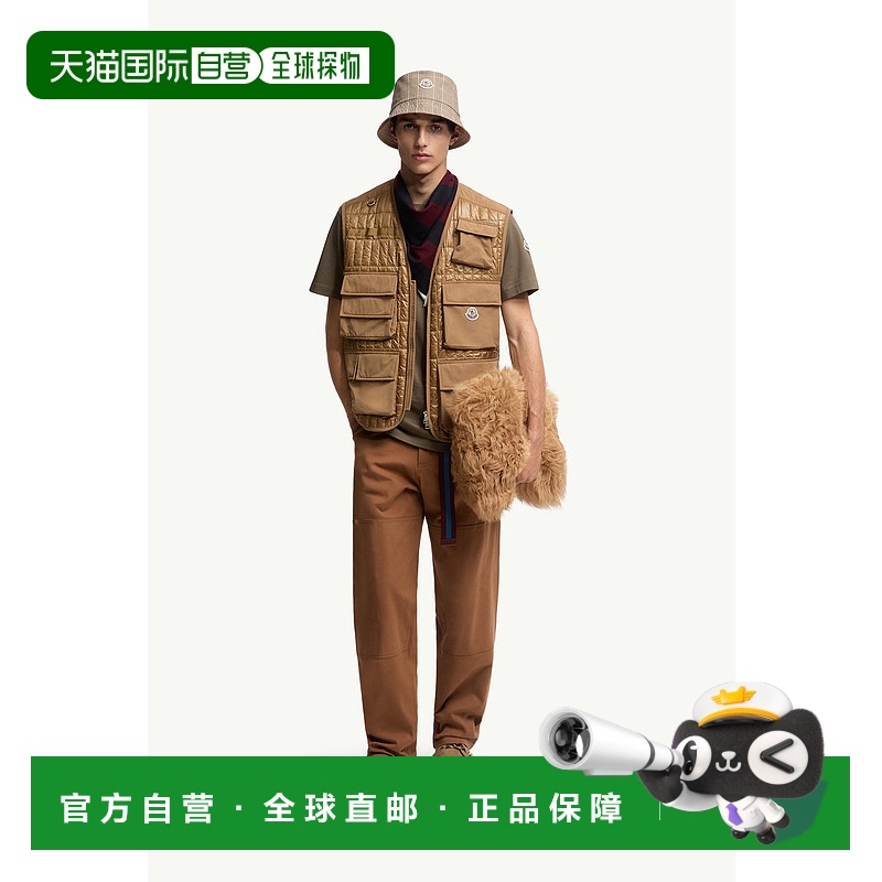 欧洲直邮MONCLER (2025新品) T-shirt en coton à monogramme