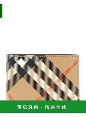 香港直邮BURBERRY 男士钱包 8095693SAND SS2026 花色 Burberry C