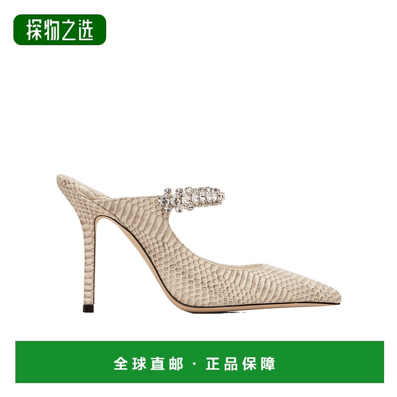 香港直邮Jimmy Choo Bing 100 高跟鞋 BING100ROCCIA