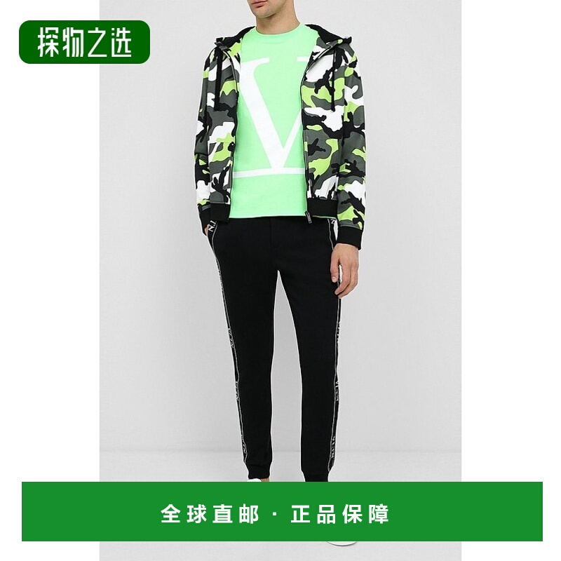 【99新未使用】香港直邮Valentino V logoT恤 UV3MG05S63Q短袖