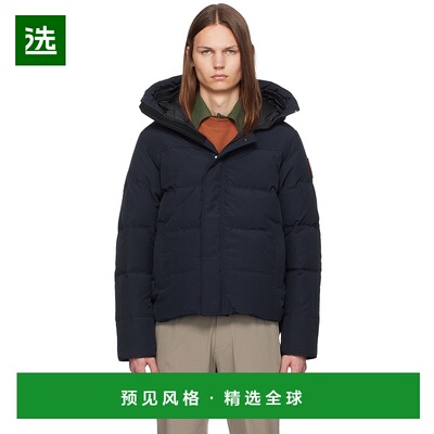 1h可退 香港直邮Canada Goose 加拿大鹅 男士 海军蓝 MacMillan