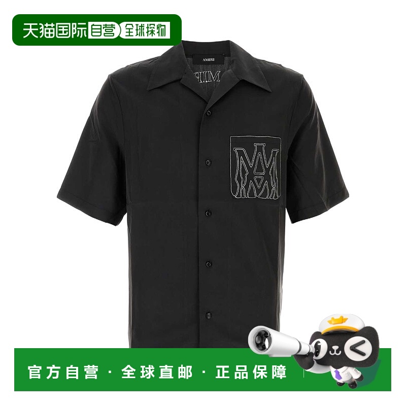 香港直邮Amiri 短袖衬衫 AMSTCA1151翻领