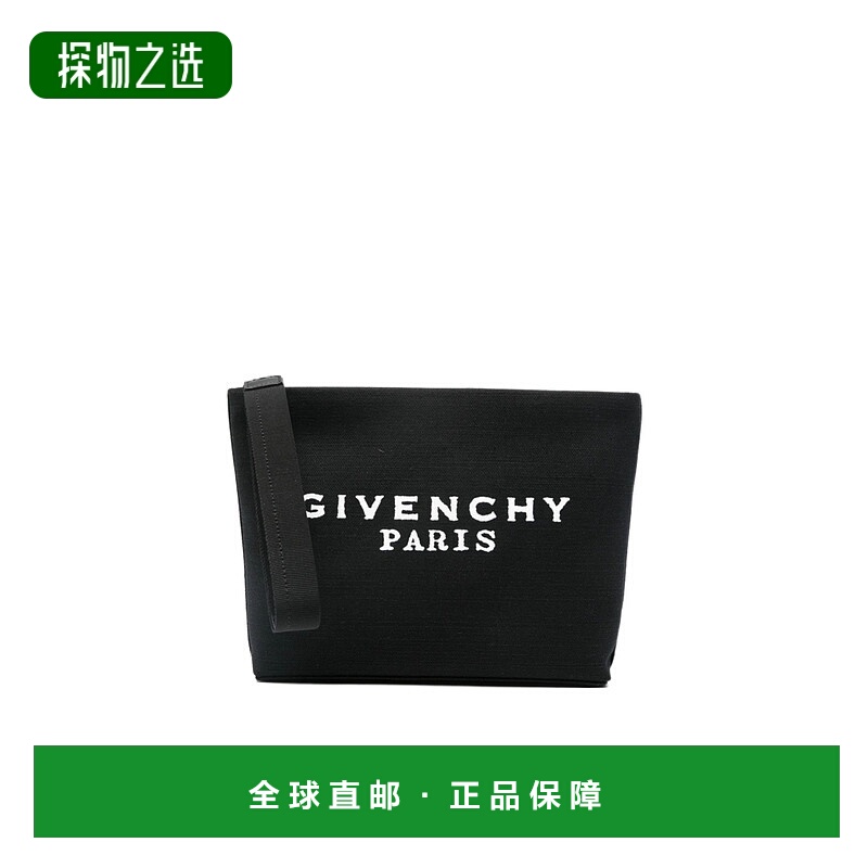 香港直邮Givenchy Logo拉链手拿包 BB60PNB2DS