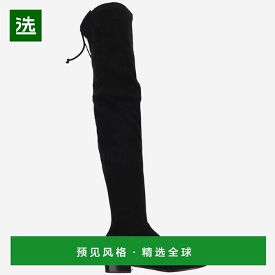 香港直邮STUART WEITZMAN 女士靴子 S2167BLK AW2025 黑色 Lowlan