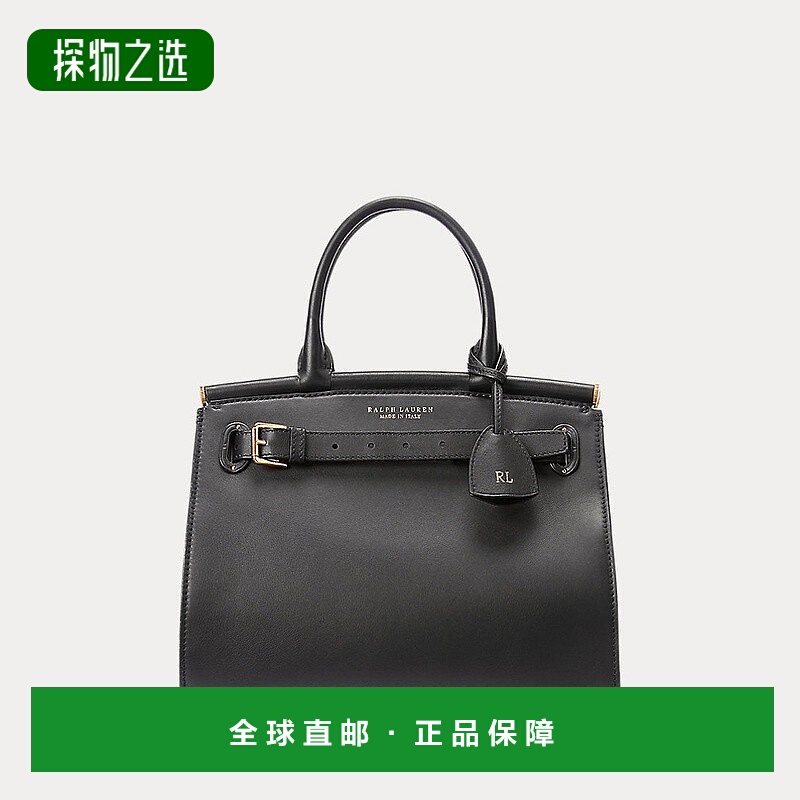 欧洲直邮RalphLauren 拉夫劳伦牛皮包单肩包斜挎包中号RL50