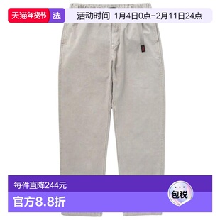 1h可退 香港直邮Gramicci 小野人 男士 GRAMICCI 冬季斜纹布裤子