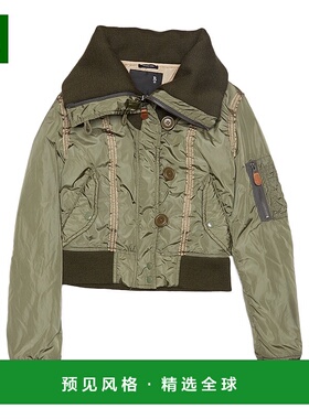 香港直邮R13 女士西服 R13WR348R448B SS2025 灰色 飞行员夹克