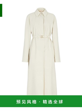 香港直邮Fendi 长款单排扣大衣 FF8994AM3S