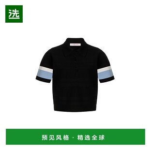 1h可退 香港直邮CAROLINA HERRERA 女士 针织Polo衫 colorful花色