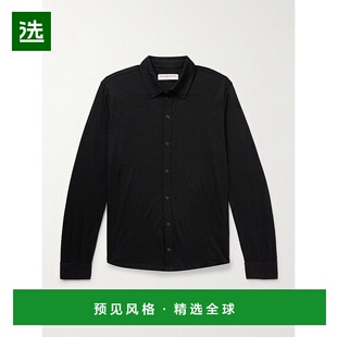香港直邮Orlebar Brown 男士 Giles 羊毛衬衫 279639BLACK