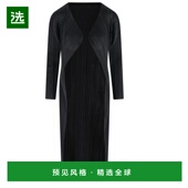 香港直邮Pleats 女士 Please 1h可退 Issey Miyake V领褶裥外套