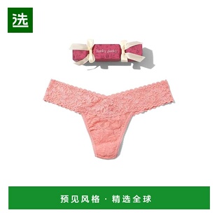 1h可退 香港直邮HANKY PANKY 汉基帕基 女士 Cracker 标志蕾丝低