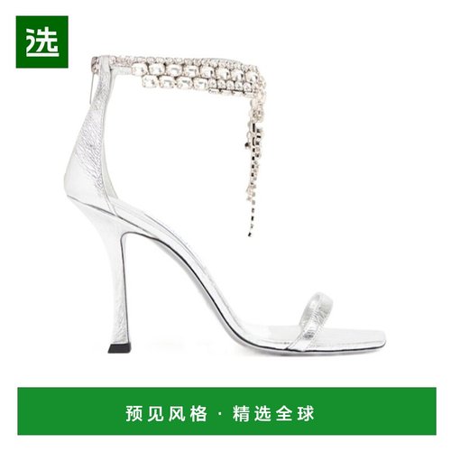 香港直邮Jimmy Choo 方头高跟凉鞋 81I-D0Z002