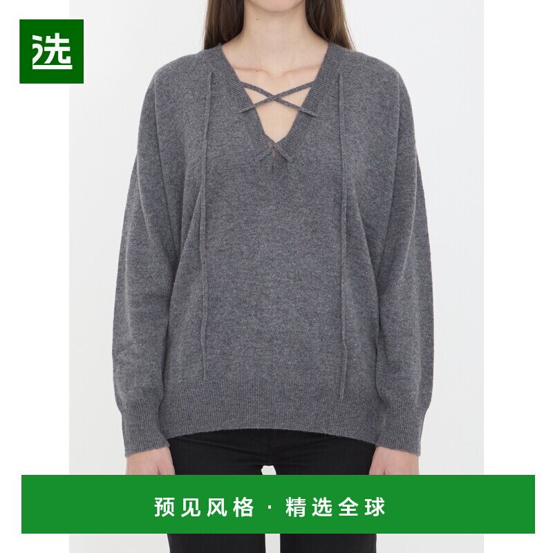 香港直邮LISA YANG 女士针织衫 2024282GR AW2025 灰色 Erna 毛衣