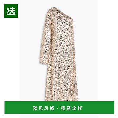 1h可退 香港直邮ROTATE BIRGER CHRISTENSEN 女士 单袖珠片网眼长