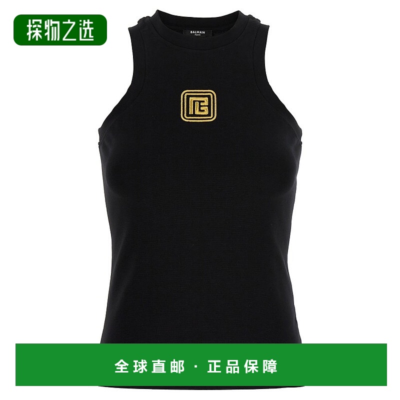 香港直邮Balmain 巴尔曼 女士 无袖背心 DF1EB045BC49