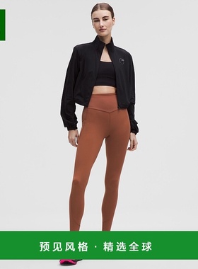 1h可退 欧洲直邮LULULEMON露露乐檬 Go Further 71厘米高腰跑步紧