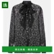 范思哲 女士 提花缎面衫 香港直邮Versace 001180潮牌时尚 高级感