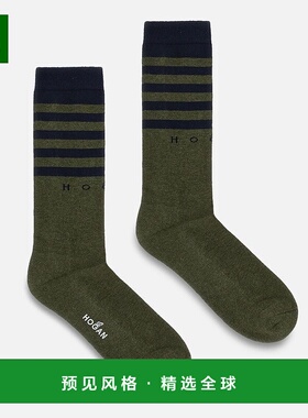欧洲直邮Hogan 绿色袜子