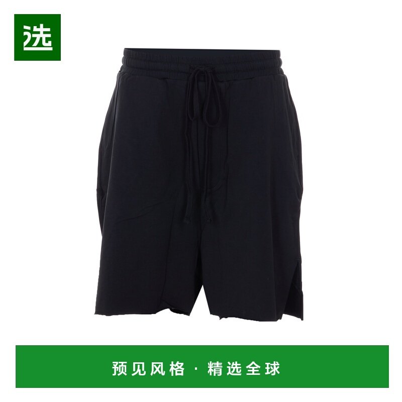 香港直邮Thom Krom 男士短裤 MST513BLACK SS2026 黑色 腰部抽绳,男装,休闲裤,淘宝优惠券,粉丝福利购,淘宝优惠卷