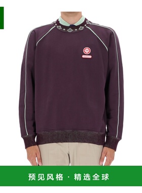 香港直邮CASABLANCA 男士外套 MAW25JTP43601 AW2025 紫色 圆领徽