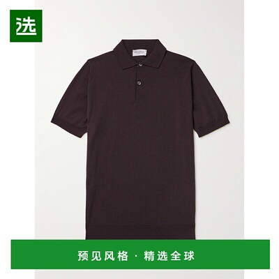 1h可退 香港直邮John Smedley 男士 Payton 修身美利奴羊毛Polo衫
