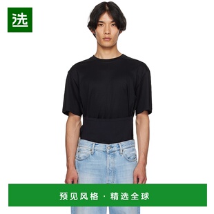 男士 黑色 恤 香港直邮Mugler 25F3TS 穆勒 Corset 1h可退 Boxy