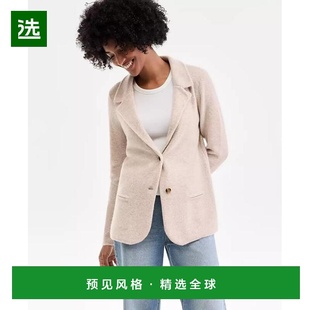 1h可退 【美国直邮】charter club 女士 毛衣羊绒外套开衫