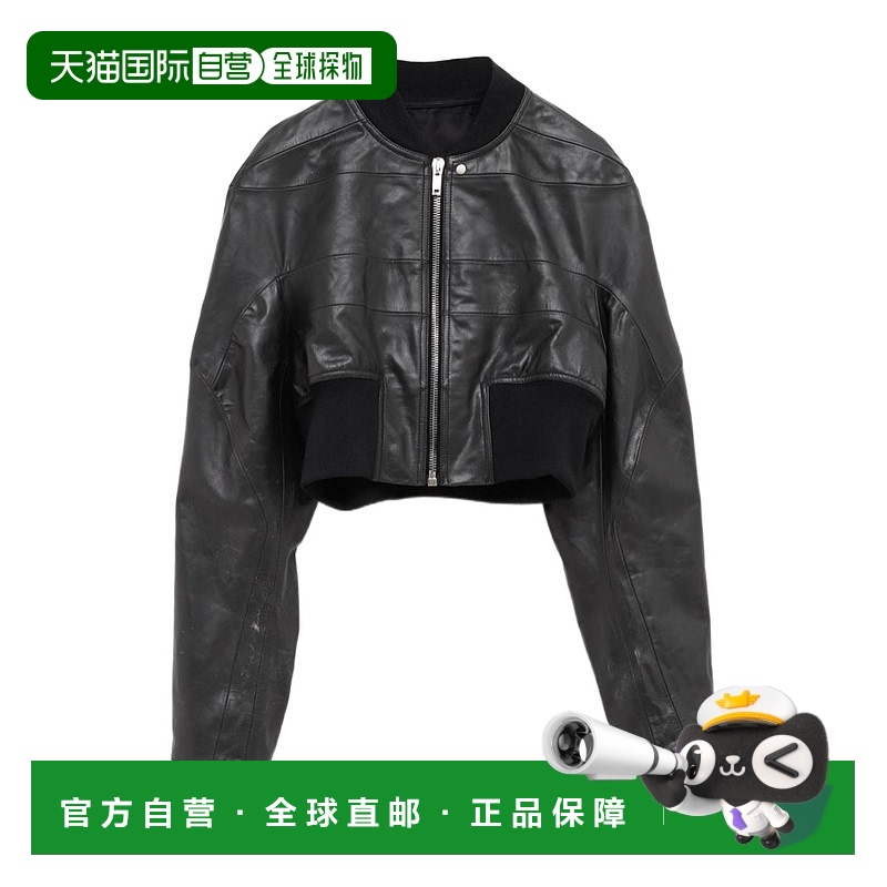 香港直邮Rick Owens 长袖皮夹克 RP01E7713LTP