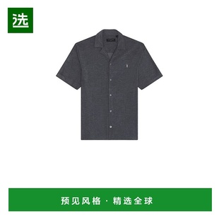 1h可退 香港直邮Allsaints 男士 Felix 系扣衬衫 M116SC 舒适时尚