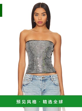 1h可退 香港直邮retrofete 女士 Valery 上衣 HL248047 black黑色