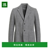 香港直邮Circolo 舒适时尚 1901 西装 1h可退 grey灰色 男士 外套