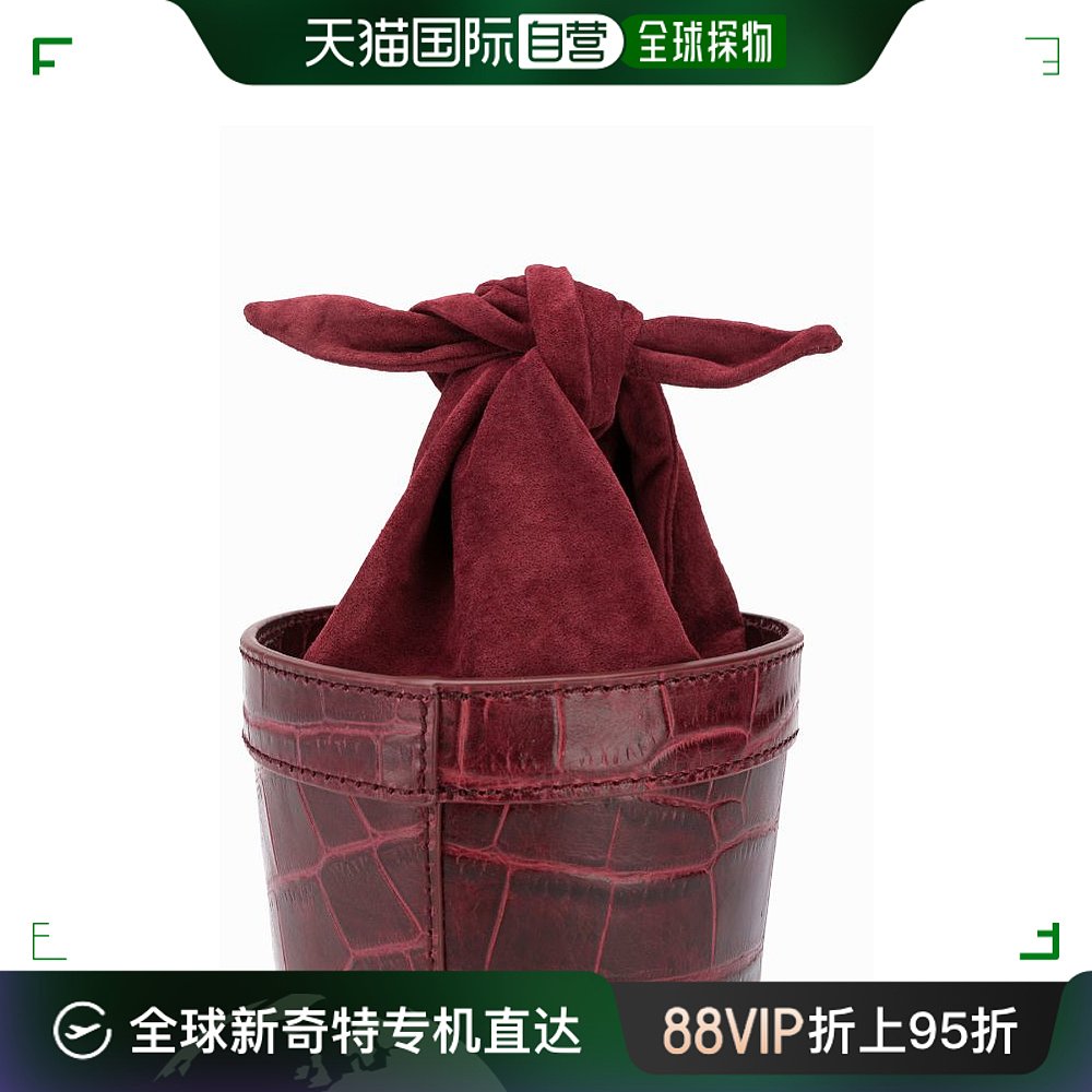 香港直邮STAUD女深红色女士水桶包 129039-GCGS
