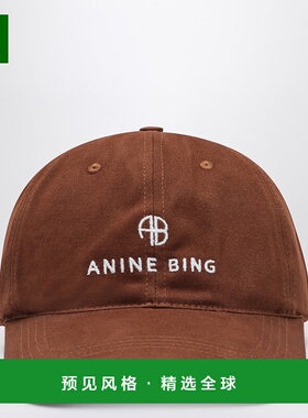 1h可退 香港直邮ANINE BING 女士 CAPPELLO JEREMY 深驼色帽子 S1