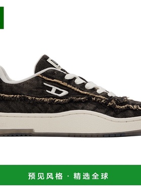 1h可退 香港直邮Diesel 迪赛 男士 黑色 S-Tracker-D Low 运动鞋