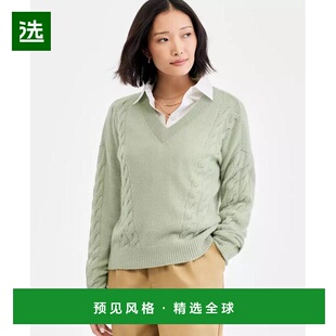 1h可退 【美国直邮】charter club 女士 毛衣羊绒针织