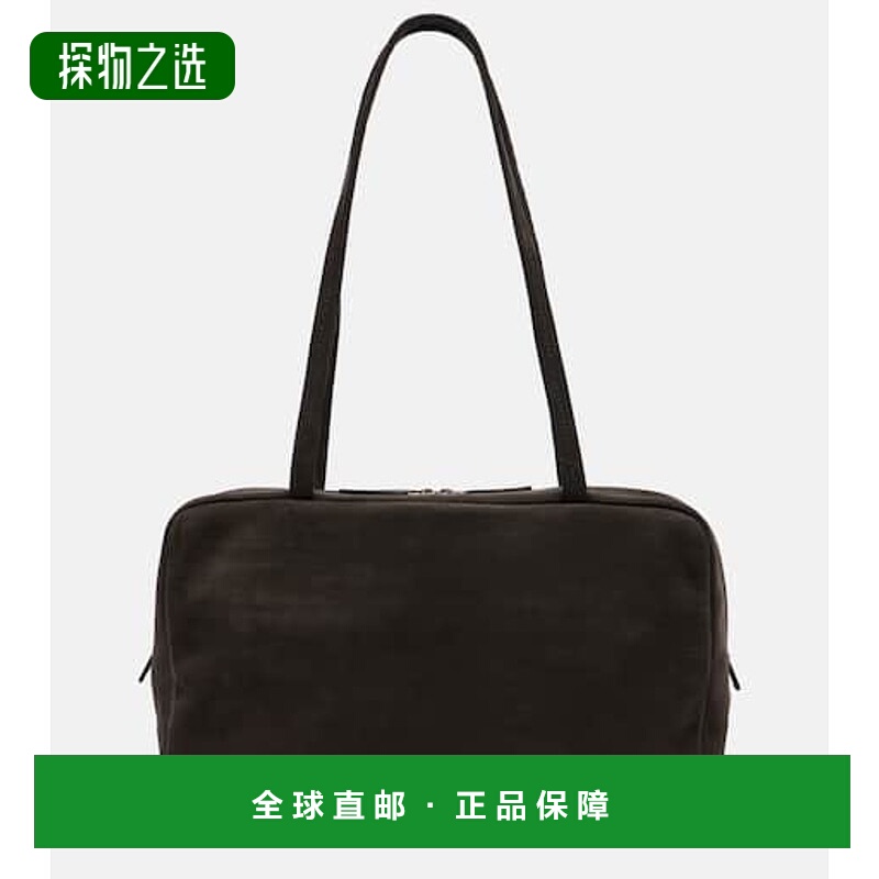 香港直邮The Row 女士 Astra 皮革手提包 brown棕色 舒适时尚