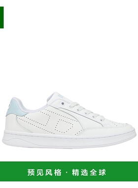 香港直邮Diesel S-Dakota-穿孔标志皮革运动鞋 Y03507P0476