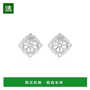 香港直邮KATE SPADE 女士耳饰 KM0210SILVER AW2025 银色 Brass e