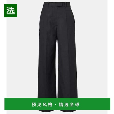 1h可退 香港直邮The Frankie Shop 女士 Brickell 格子阔腿裤