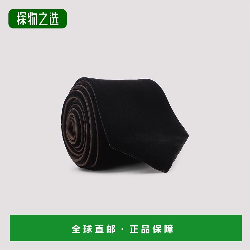 1h可退 香港直邮Armani 阿玛尼 男士 领带 3600881A997 brown棕色