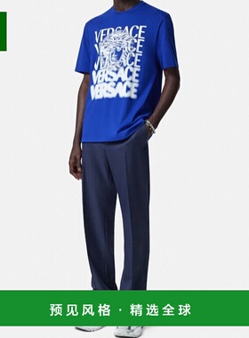 香港直邮Versace Medusa Medallion T恤 10133021A12439短袖