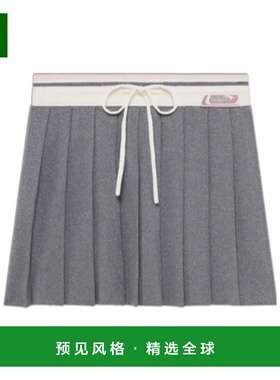 香港直邮CASABLANCA 女士半身裙 WAW25KW108401 AW2025 灰色