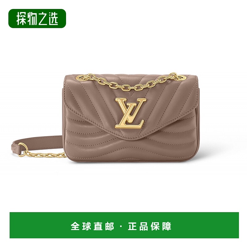 自营1h可退 欧洲直邮LV/路易威登 NewWavePM链条包正品包包百搭通