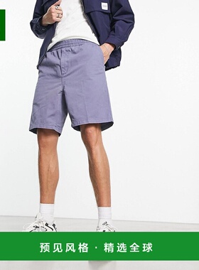 1h可退 香港直邮CARHARTT WIP 男士 flint 常规木匠短裤(蓝色)