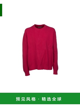香港直邮LANEUS 男士针织衫 MGU582CHERRY AW2023 红色 MAGLIERIA