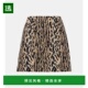 brown棕色 1h可退 舒 Mariah 豹纹迷你半身裙 香港直邮RIXO 女士