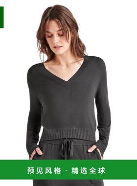 1h可退 【美国直邮】Splendid Veroinca Cable V领毛衣 女装 女士