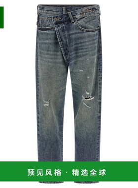 1h可退 香港直邮R13 女士牛仔裤 R13W2048D344CLEOBLUE AW2025 蓝